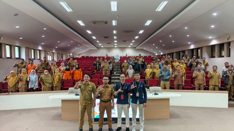 Kominfo Makassar Gelar Bimtek Satu Data untuk Tingkatkan Akurasi Statistik Sektoral