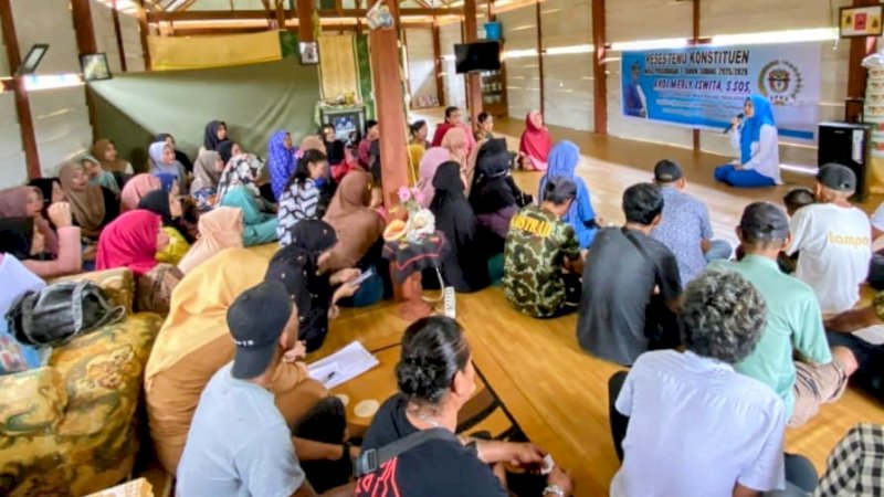 Wakil Ketua DPRD Wajo Serap Aspirasi Warga di Simpursia dan Sompe