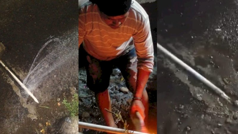 Lapor Pak Wali Direspons Cepat, Pipa Bocor di Mattirotasi Sudah Diperbaiki