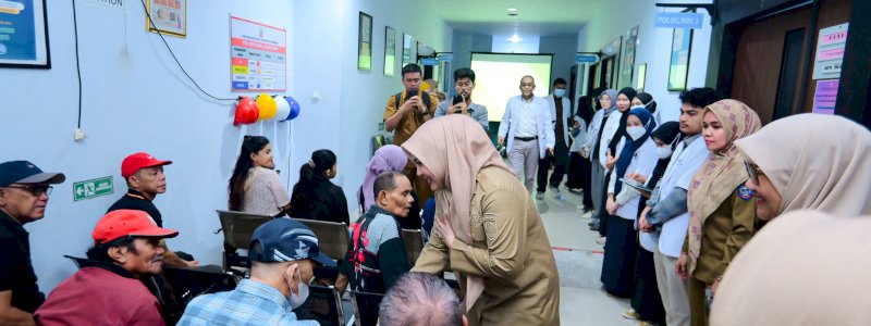 Wakil Gubernur Fatmawati Rusdi Buka Pemeriksaan Kesehatan Gratis Deteksi Dini Kanker Kulit