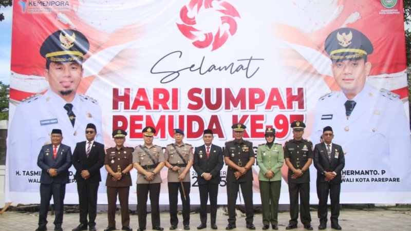 Momen Hari Sumpah Pemuda, Hermanto Ajak Pemuda Parepare Kreatif, Adptif dan Berintegritas