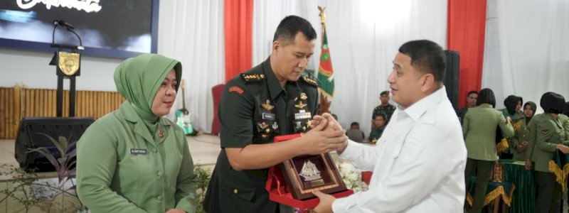 Lepas Sambut Dandim 1408/Makassar, Wali Kota Ajak Forkopimda Perkuat Sinergi
