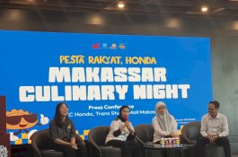 Pesta Rakyat, Honda Makassar Culinary Night 2025 Rayakan Satu Dekade Cita Rasa dan Kreativitas Anak Kota