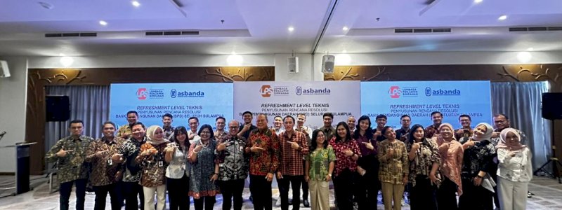 LPS dan Asbanda Perkuat Kapasitas BPD Sulampua Lewat Program Refreshment Rencana Resolusi