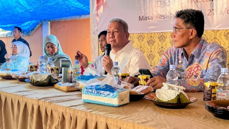 Firmansyah Perkesi Dengarkan Langsung Keluhan Warga Padduppa soal Jalan, PDAM dan BPJS