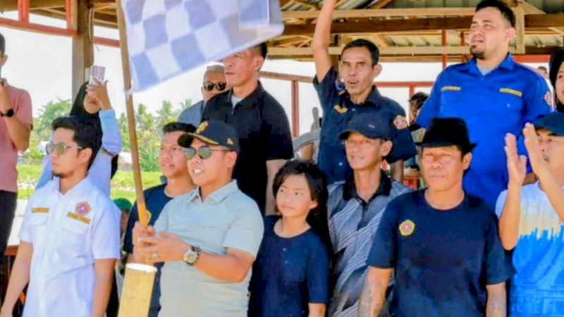 Bupati Wajo Buka Katinting Race Karang Taruna, Lestarikan Budaya Bahari dan Semangat Kebersamaan