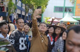 Wali Kota Munafri Ingatkan Kreativitas di Porseni SMPN 6 Makassar