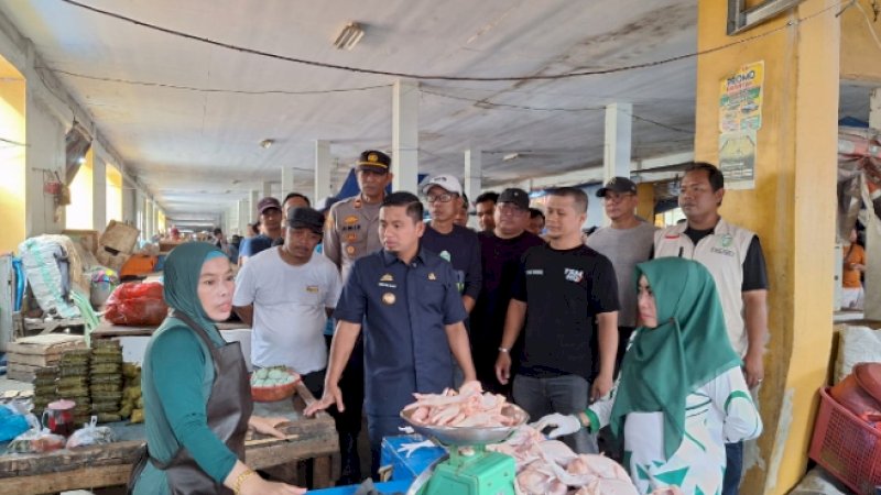 Tasming Hamid  Tinjau Pasar Lakessi, Dengar Keluhan dan Masukan Pedagang Pasca Relokasi 