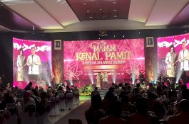 Irjen Pol. Rusdi Hartono Pamit dari Polda Sulsel