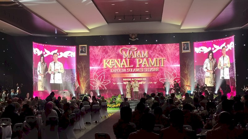 Irjen Pol. Rusdi Hartono Pamit dari Polda Sulsel