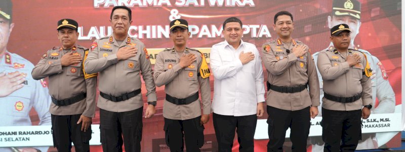 Kapolda Sulsel Resmikan SPKT-SKCK & PAMAPTA Polrestabes, Wali Kota Sebut Akan Bermanfaat Bagi Masyarakat