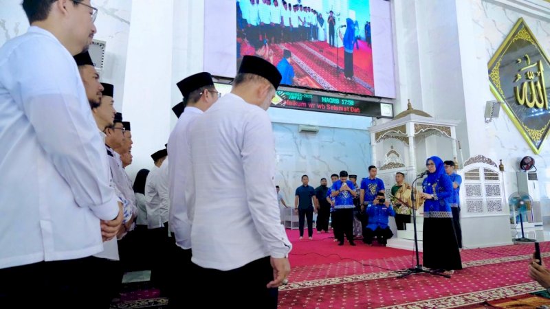 Bupati Gowa Kukuhkan Pengurus Baru Masjid Agung Syekh Yusuf