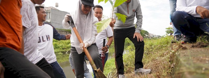 Pemkab Gowa dan Kemendes PDT Lakukan Penanaman Pohon