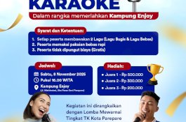 Kampung Enjoy Jadi Ruang Baru UMKM Parepare Bangkit