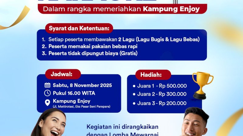 Kampung Enjoy Jadi Ruang Baru UMKM Parepare Bangkit