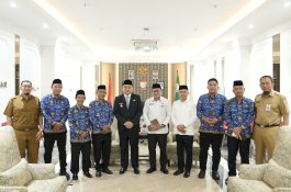 Munafri Titip Penguatan Toleransi dan Pembinaan Keagamaan Kepada Kakan Kemenag Makassar