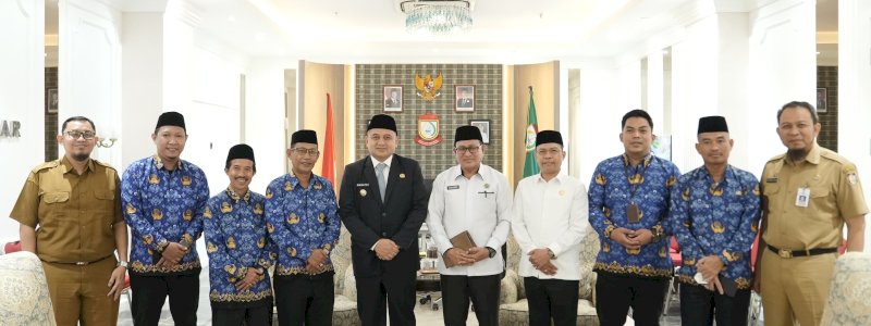 Munafri Titip Penguatan Toleransi dan Pembinaan Keagamaan Kepada Kakan Kemenag Makassar