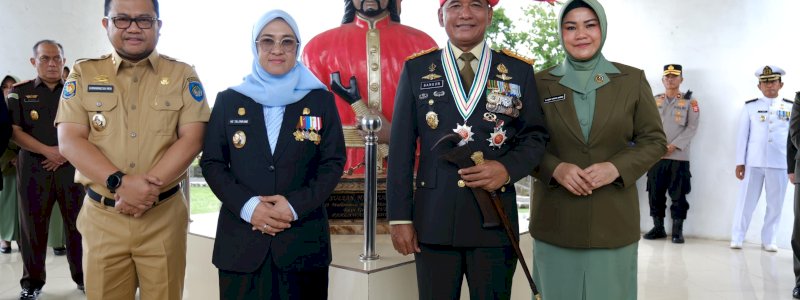 Pemkab Gowa - TNI  Jaga Sinergitas dalam Majukan Daerah