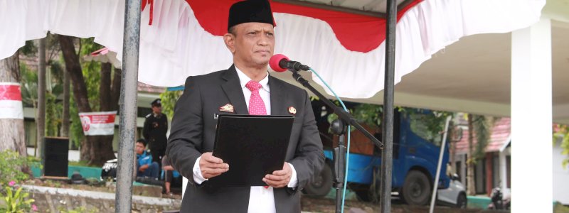 Wakil Bupati Wajo Baso Rahmanuddin Pimpin Upacara Hari Pahlawan 2025