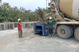 Kalla Beton Pasok Produk Precast U-Ditch untuk Proyek Drainase Jalan 1B1C IKN, Dukung Infrastruktur Modern dan Berkelanjutan