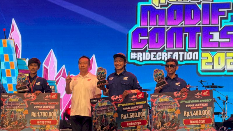 Astra Motor Sulawesi Selatan (Asmo Sulsel) kembali mencatatkan prestasi membanggakan pada level nasional melalui ajang Honda Modif Contest (HMC) 2025. Setelah sukses menggelar HMC Regional pada 31 Agustus 2025 di Grand Mall Maros