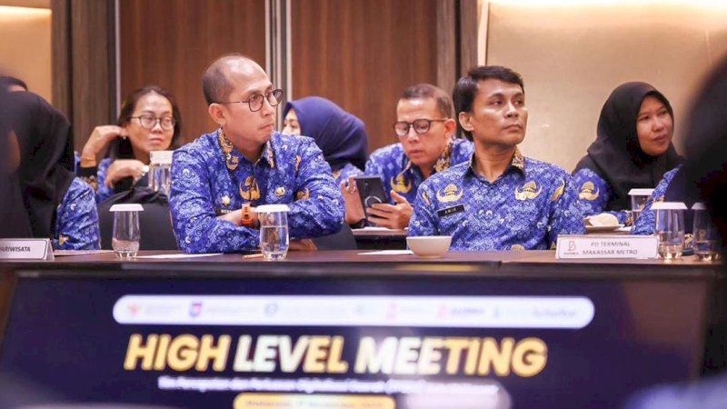 Dinas Pariwisata (Dispar) Kota Makassar turut berpartisipasi dalam High Level Meeting (HLM) Tim Percepatan dan Perluasan Digitalisasi Daerah (TP2DD) Kota Makassar Tahun Anggaran 2025 yang digelar di Novotel Grand Shayla, Senin (17/11/2025).
