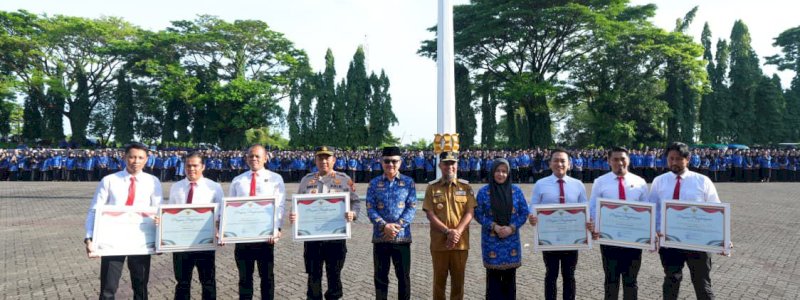 Gubernur Sulsel Beri Penghargaan 7 Polisi Atas Keberhasilan Ungkap Kasus Penculikan Bilqis