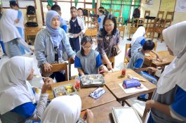 Kanwil HAM Sulsel Pantau Program MBG di SMPN 33 Makassar