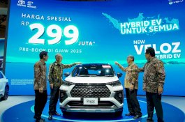 Toyota Luncurkan New Veloz Hybrid EV di GJAW 2025, Perkuat Produksi Lokal dan Ekosistem Kendaraan Listrik Indonesia