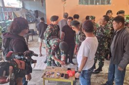 Tentara Tangkap Terduga Pengguna dan Barang Bukti Narkoba di Lokasi Tawuran Makassar