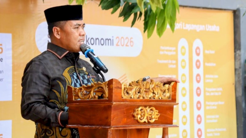 Bupati Wajo: Sensus Ekonomi 2026 Kunci Penguatan Daya Saing Ekonomi dan Pembangunan Daerah