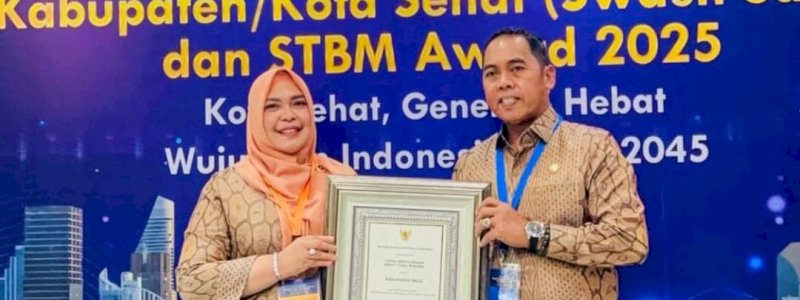 Bupati Wajo Terima Penghargaan Kabupaten Sehat di Jakarta, PSI Wajo Beri Apresiasi 