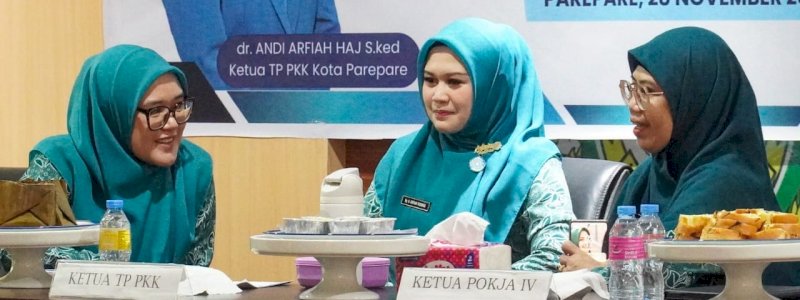 66 Kader Rumah Gizi Parepare Ikuti Pelatihan Penyajian Makanan Sehat dan Aman