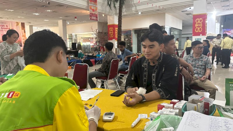 Aksi Donor Darah GMTD sebagai bentuk kepedulian terhadap sesmaa