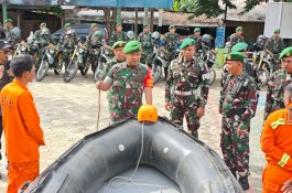 Dandim 1406/Wajo Pimpin Pemeriksaan Kesiapan Tanggap Darurat Bencana