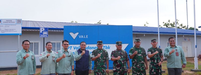 Pangdam XIV/Hasanuddin Tinjau Progres Proyek Strategis Nasional PT Vale di Pomalaa