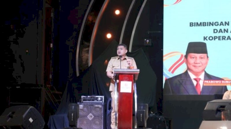 Wali Kota Makassar&nbsp;Buka Bimtek AD/ART Koperasi, Dukung Program Presiden Prabowo