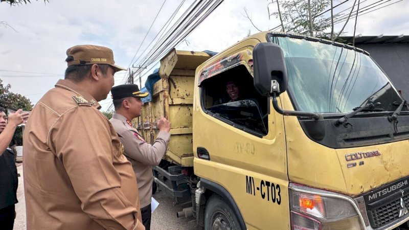 Sosialisasi, Bupati dan Kapolres Maros Turun Langsung Temui Sopir