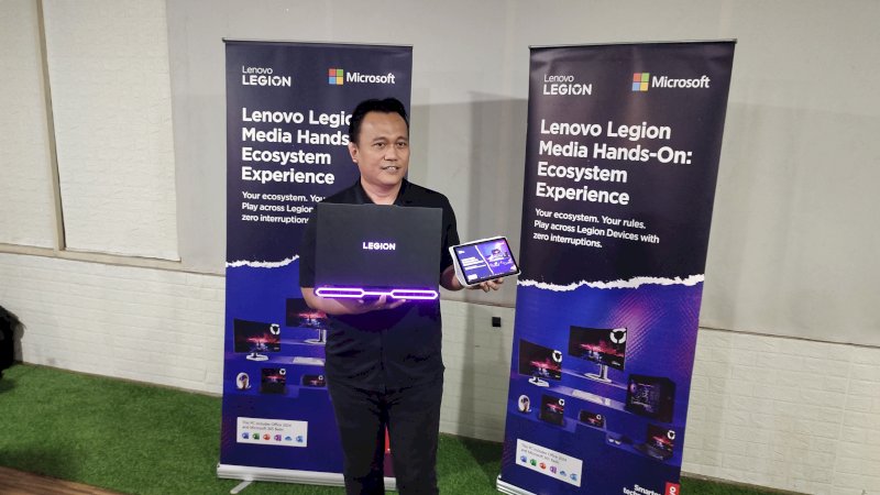 Lenovo Hadirkan Rangkaian Legion Ecosystem Terbaru di Makassar