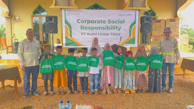 Kalla Lines Dukung Penguatan Pendidikan dan Kemandirian Ekonomi Santri di Konawe Utara