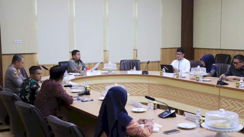 Rakor Forkopimda Parepare, Tasming Hamid Dorong Penguatan Koordinasi Lintas Sektor