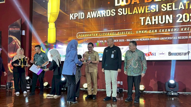 LPPL Radio Suara Bandar Madani Kembali Raih Berita Terbaik di KPID Awards Sulsel