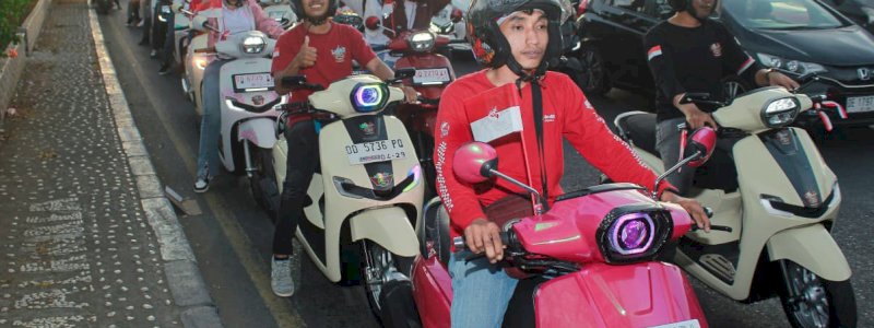 Dari Laki Code hingga Touring, Astra Motor Sulsel Bangun Kedekatan dengan Komunitas Honda
