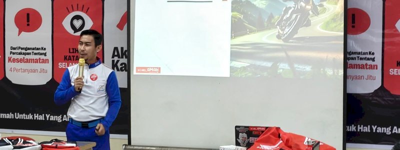 Astra Motor Sulsel Tanamkan Budaya Safety Riding kepada Karyawan Coca-Cola Makassar