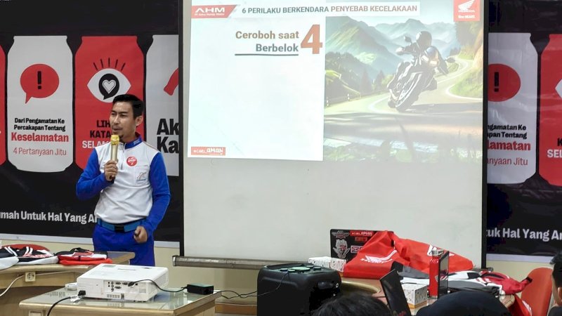 Astra Motor Sulsel Tanamkan Budaya Safety Riding kepada Karyawan Coca-Cola Makassar