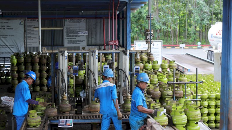 Jelang Nataru 2025&ndash;2026, Pertamina Tambah Hampir 192 Ribu Tabung LPG 3 Kg di Sulut dan Gorontalo