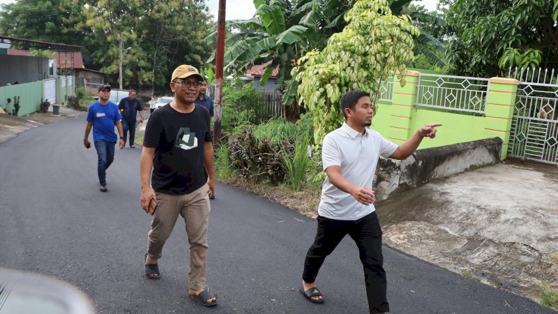 Pastikan Kualitas Optimal, Wali Kota Parepare Tinjau Pengerjaan Jalan Keterampilan dan Jalan Atletik