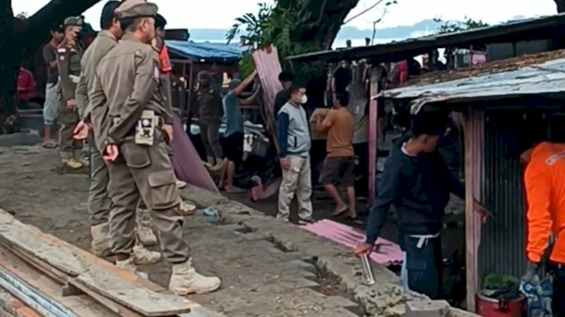 Lahan Eks Pasar Seni Ditertibkan ,Pemkot Parepare Tegaskan Kepastian Hukum Aset Daerah