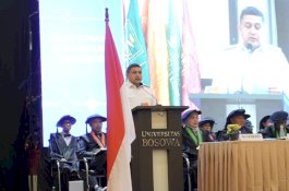 Wali Kota Munafri Hadiri Pengukuhan Tiga Guru Besar Universitas Bosowa