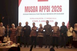 MUSDA APPBI Sulselbar 2026 Perkuat Sinergi Pusat Belanja, Dorong Konsumsi dan Pertumbuhan Ekonomi Kawasan